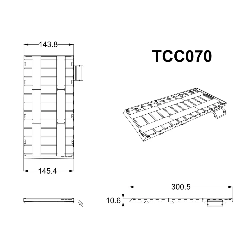 Canastilla Portaequipaje Ford Transit 2009-2019 - CANASTILLAS