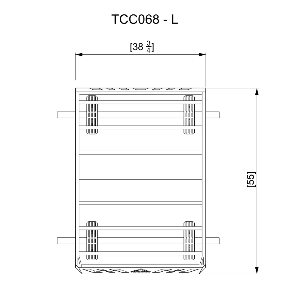 Canastilla Portaequipaje Universal SUV Grande - Terratek Auto Accesorios
