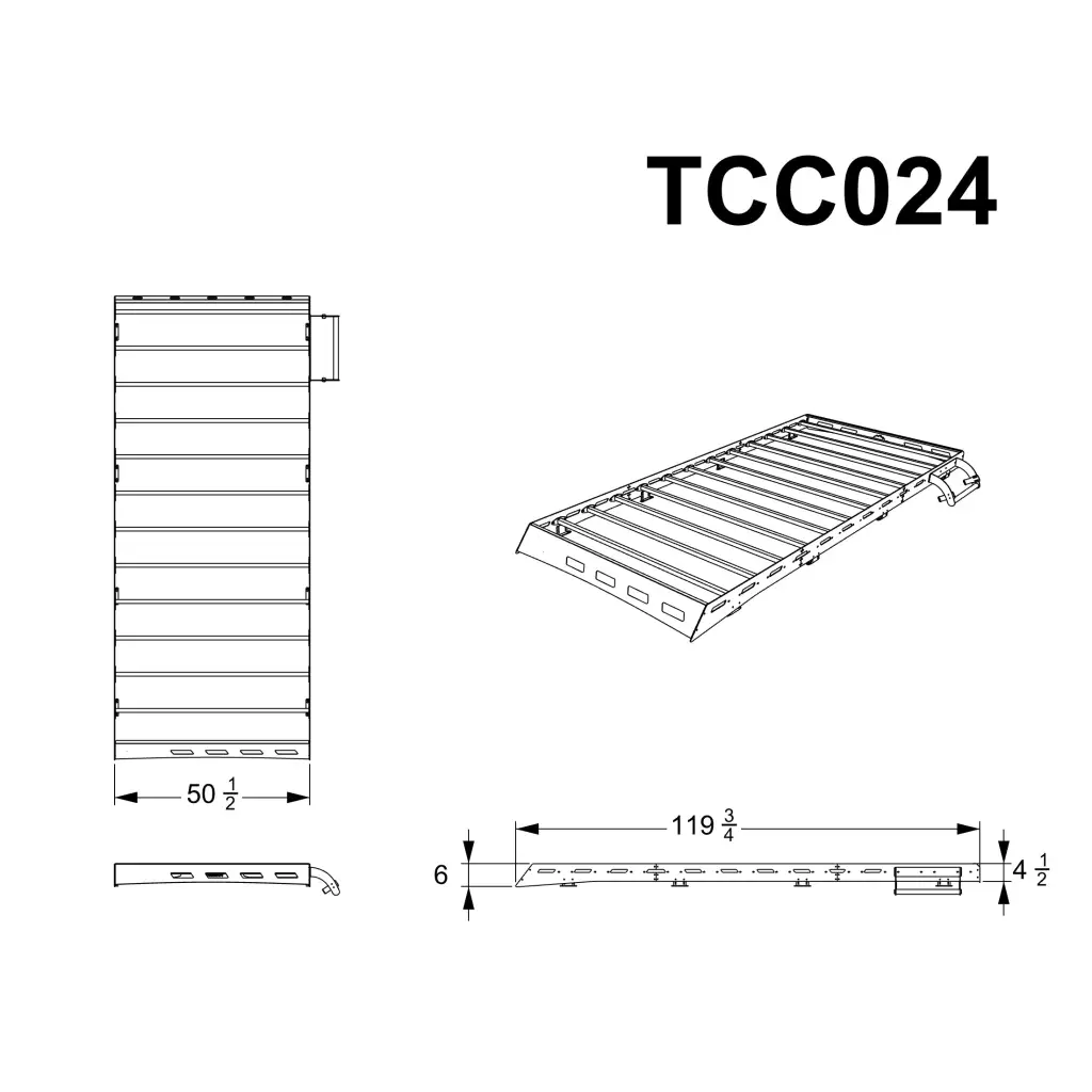 Canastilla Portaequipaje Urvan NV350 2014-2019 - CANASTILLAS