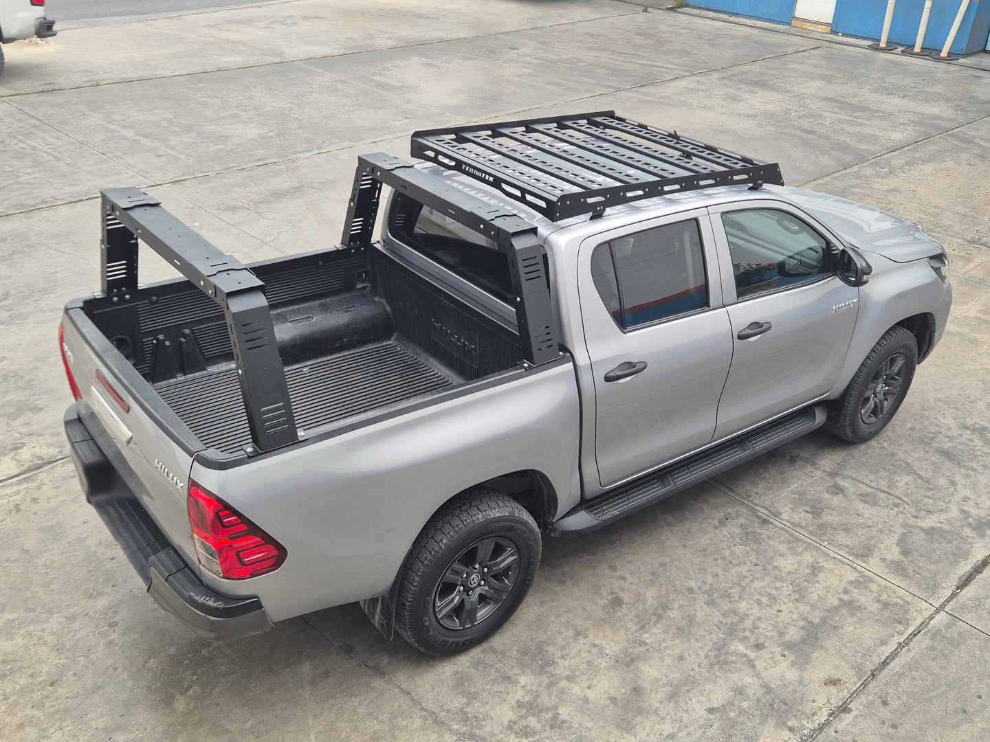Terratek Auto Accesorios | Portería Trasera Multi-Alturas para Roll Bar para Pickup Medianas y Grandes