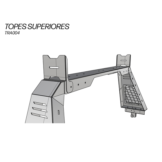 Terratek Auto Accesorios | Topes Superiores para Roll Bar para Pickup Medianas y Grandes