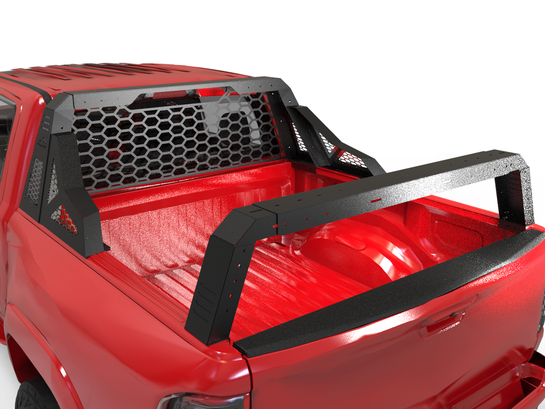 Terratek Auto Accesorios | Portería Trasera Multi-Alturas para Roll Bar para Pickup Medianas y Grandes