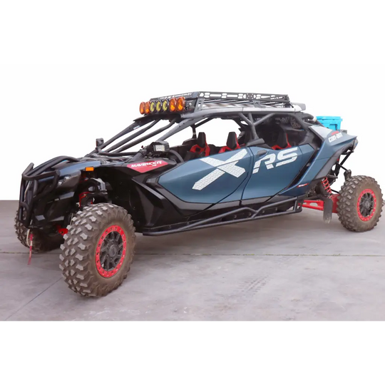 Canastilla CanAm Maverick R 4 Plazas - Techo Original Con Soportes de Riel - CANASTILLAS