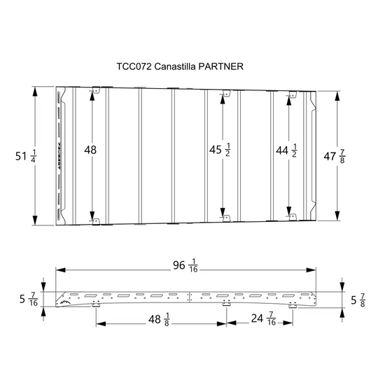 Canastilla Portaequipaje Peugeot Rifter 2019-2025 - CANASTILLAS