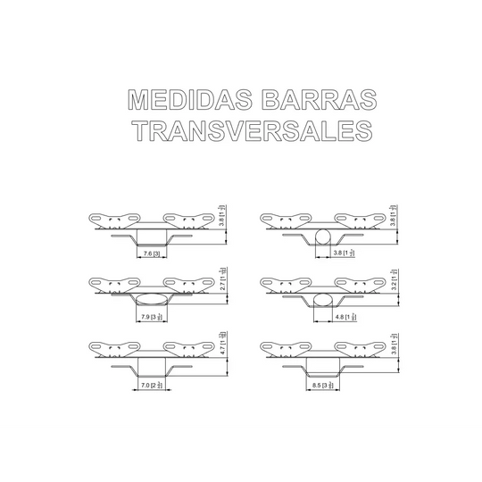 Canastilla Portaequipaje Universal SUV Grande - Terratek Auto Accesorios