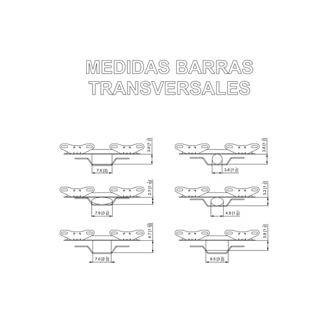 Canastilla Portaequipaje Universal SUV Grande - Terratek Auto Accesorios