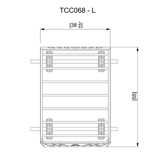 Canastilla Portaequipaje Universal SUV Grande - Terratek Auto Accesorios