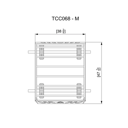 Canastilla Portaequipaje Universal SUV Mediana - Terratek Auto Accesorios