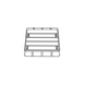 Canastilla Portaequipaje Universal Tubular 100x116x13cms  1 Seccion - Terratek Auto Accesorios