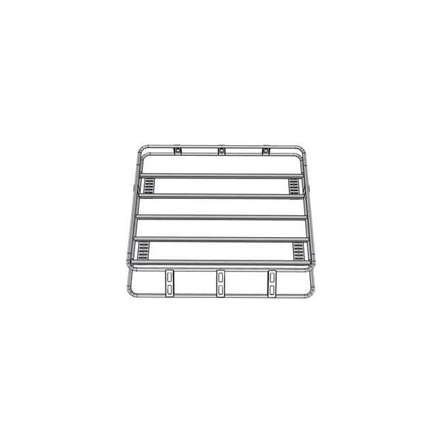 Canastilla Portaequipaje Universal Tubular 100x121x13cms  1 Seccion - Terratek Auto Accesorios