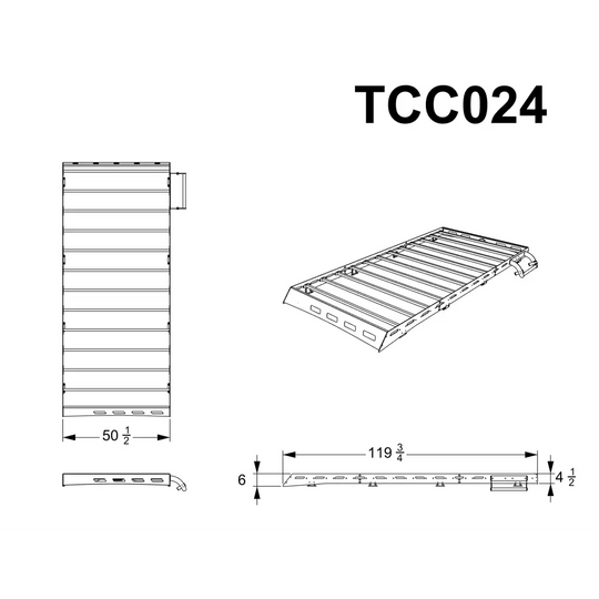 Canastilla Portaequipaje Urvan NV350 2014-2019 - CANASTILLAS