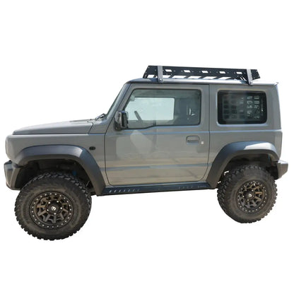 Estribos Aluminio Suzuki Jimny - Terratek Auto Accesorios