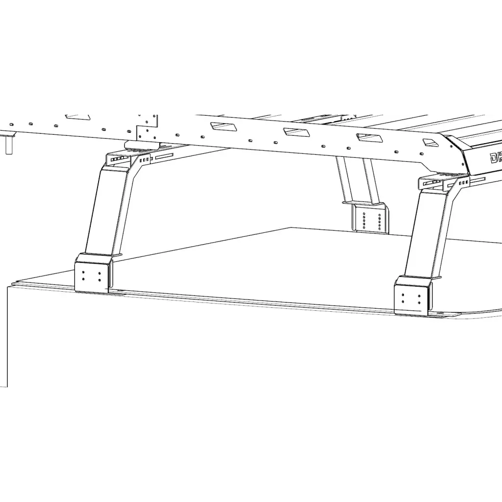 Rack para RAM 700 Doble Cabina 2020-2026 - RACK