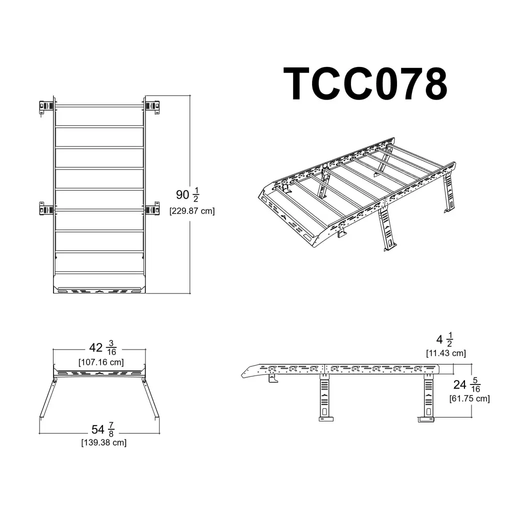 Rack para Volkswagen Saveiro 2015-2024 - RACK
