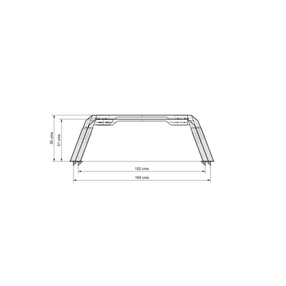 Roll bar Universal para Camioneta - Terratek Auto Accesorios